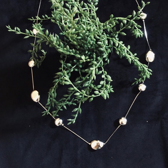 Long silver bead neaklace 💎 - Picture 2 of 4